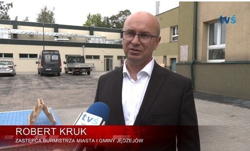 Zdjęcie do Kolejna hala sportowa w gminie Jędrzej&oacute;w jest już prawie gotowa