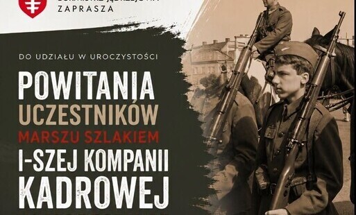 Zdjęcie do Marsz Szlakiem I Kompanii Kadrowej